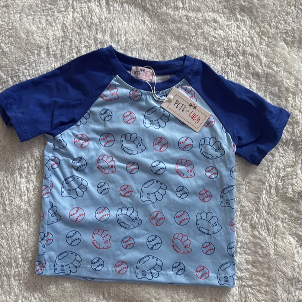 Boys Baseball Shirt